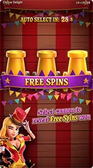 Circus Delight · Mengenali simbol khusus dan pengali yang tampil pada layar gulungan.