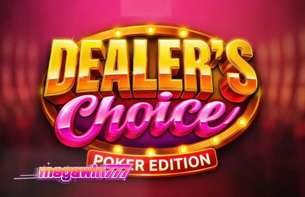 Tampilan visual meja poker pada slot Dealer’s Choice: Poker Edition